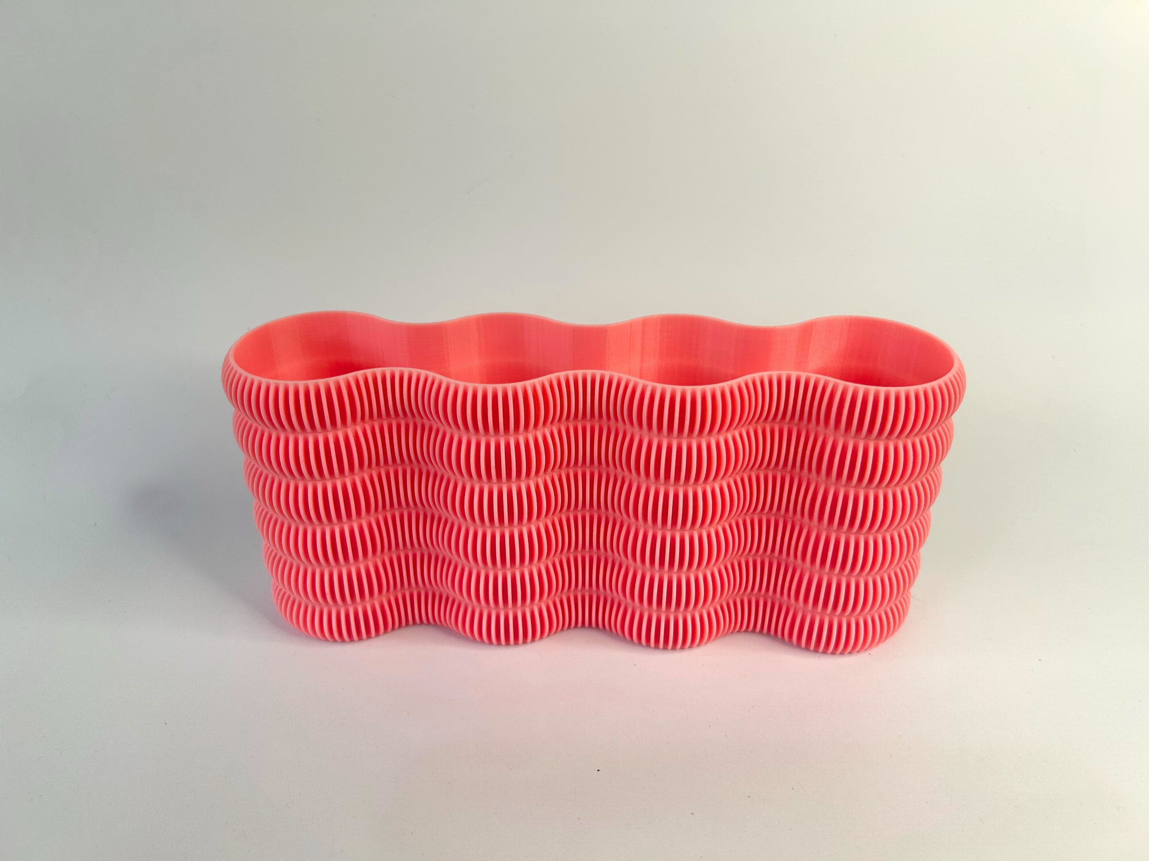 Vaso com umas ondas