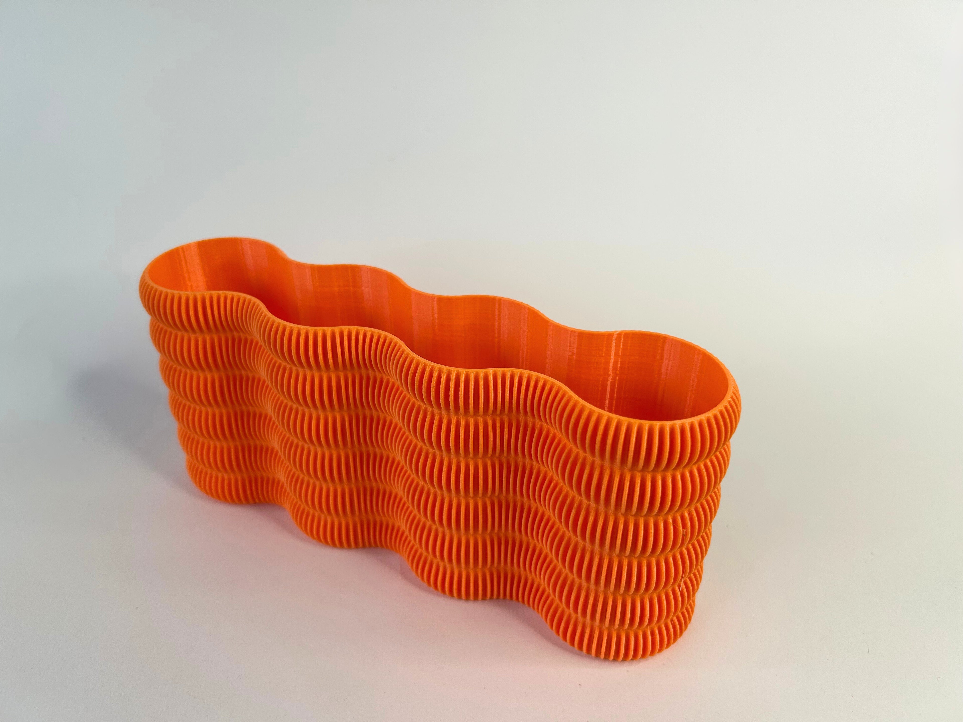 Vaso com umas ondas
