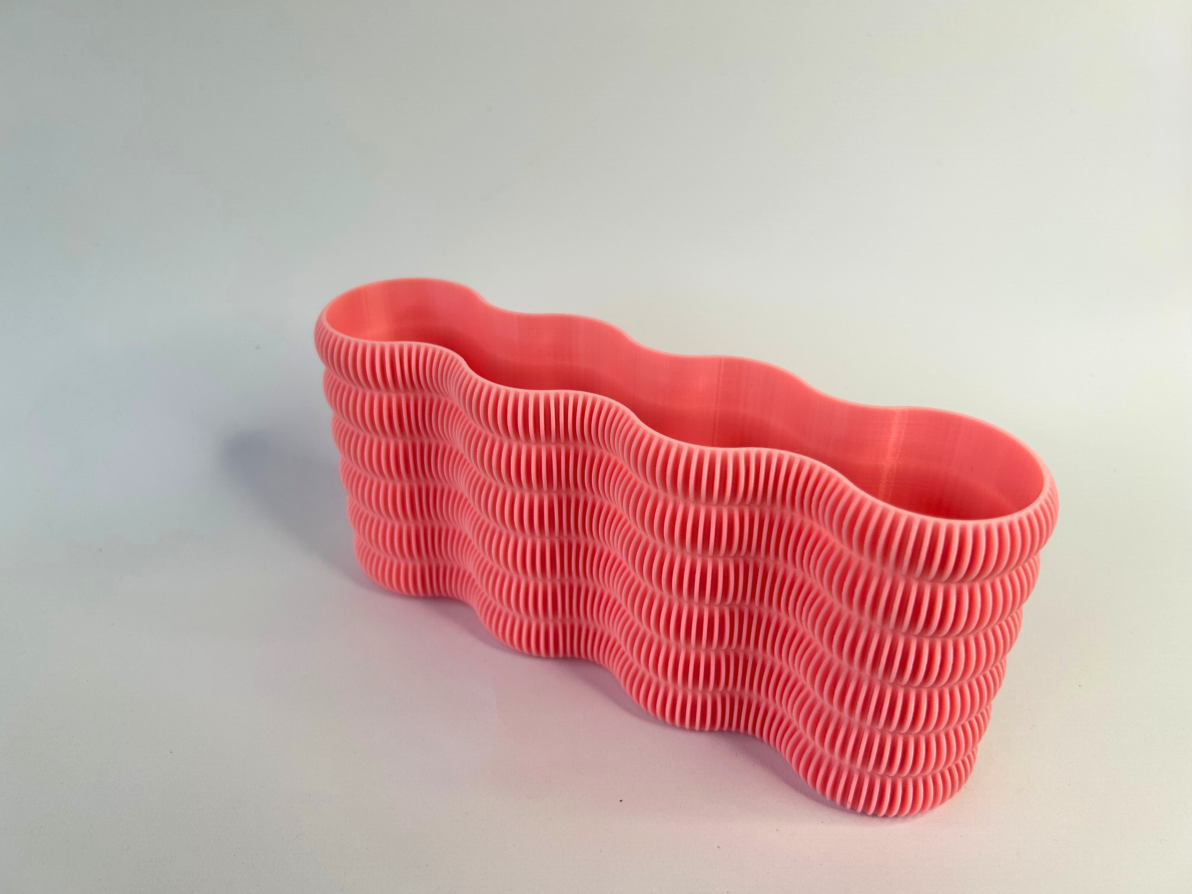 Vaso com umas ondas