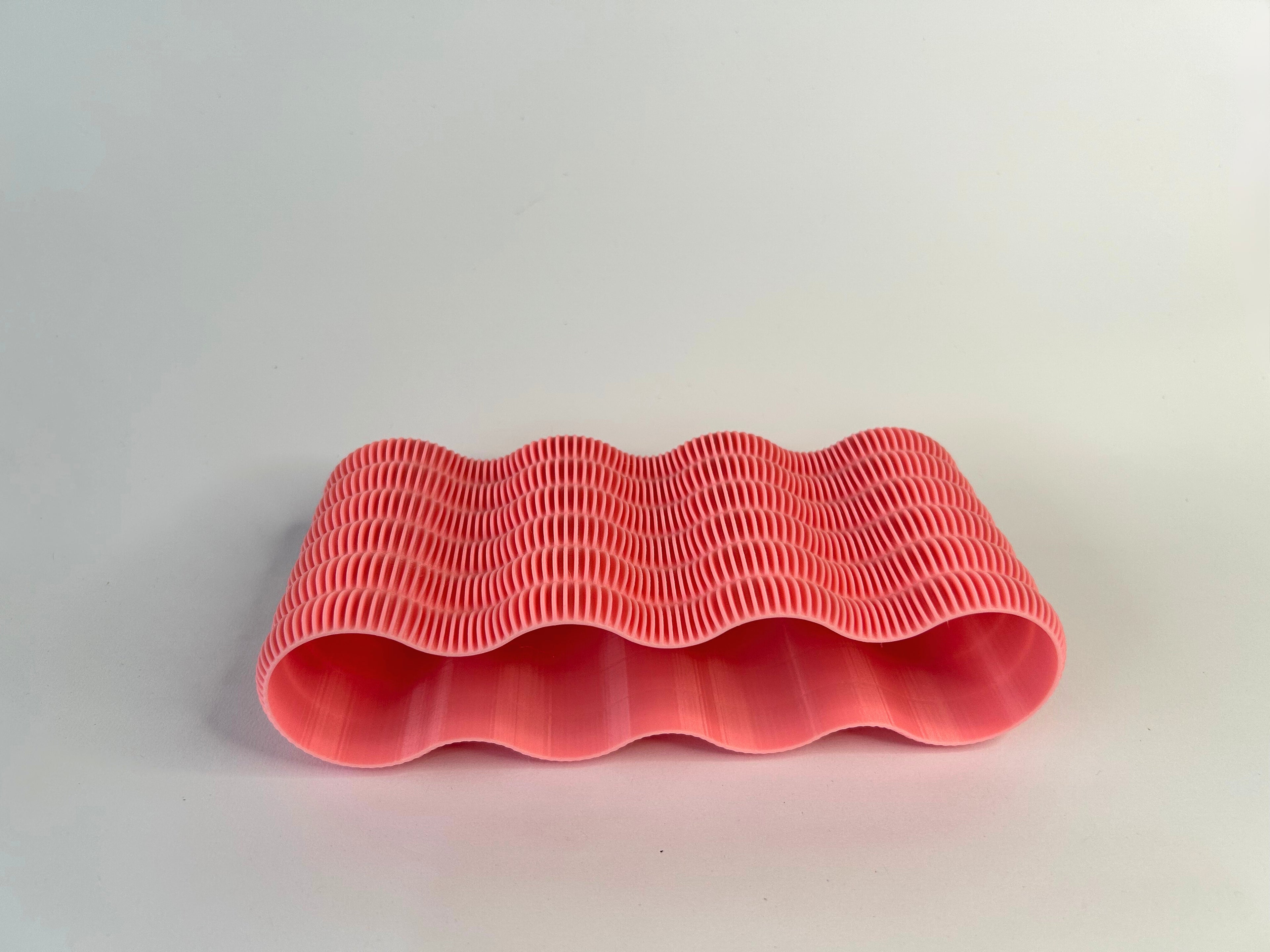 Vaso com umas ondas