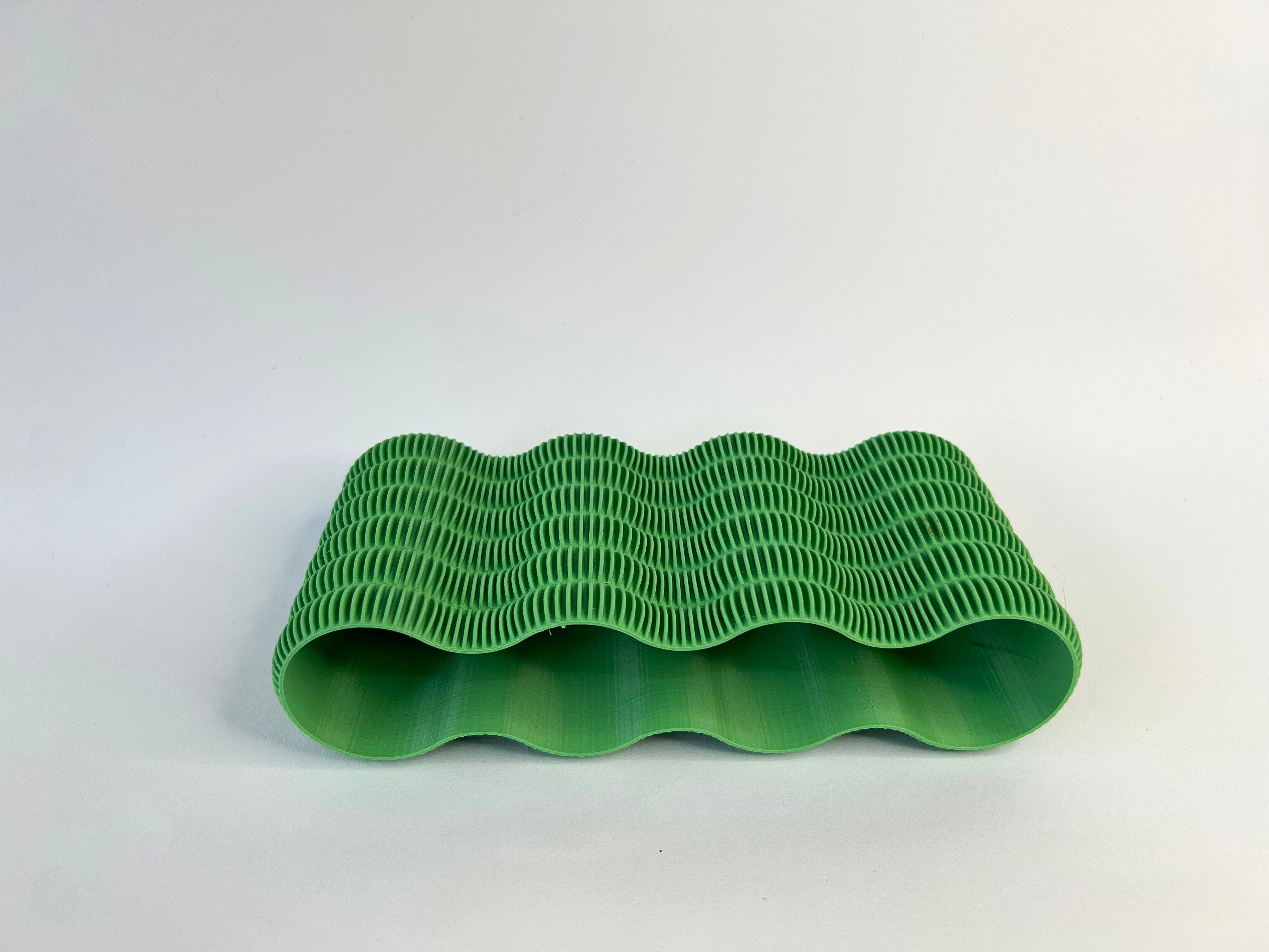 Vaso com umas ondas